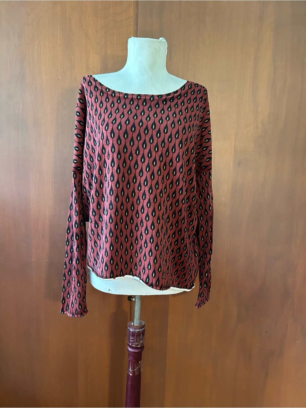 Garnet Hill silk blend sweater